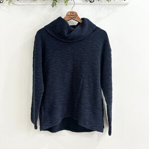 Burton Blue Cowl Neck Long Sleeve Sweater Size M